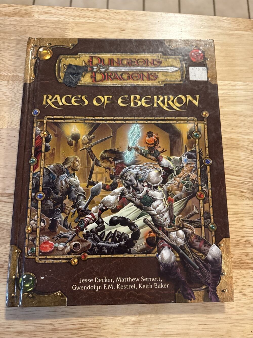 Wizards of the Coast Dungeons & Dragons Races of Eberron Supplement
